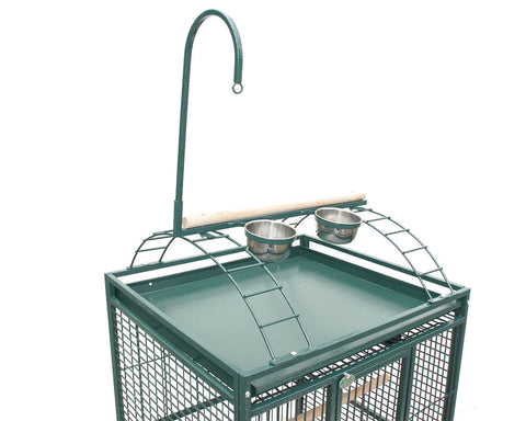 A-E-24x22Play-Top-Bird-Cage-8002422-Green-Playtop