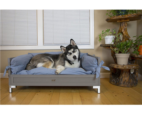 New-Age-Pet-Manhattan-Pet-Bed-Gray